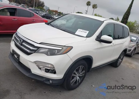 2018 Honda Pilot Ex z USA, uszkodzony, nr VIN 5FNYF5H32JB002168